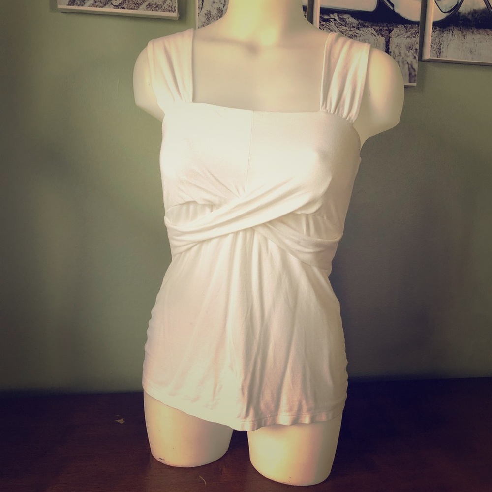 Ann Taylor white tank top